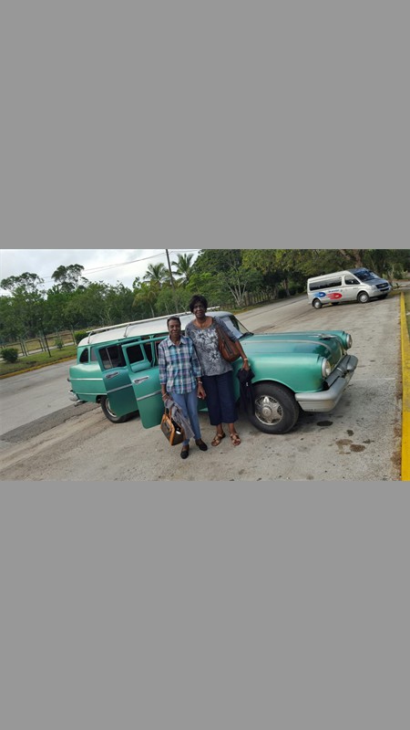Our taxi of choice from Santa Clara to Havana